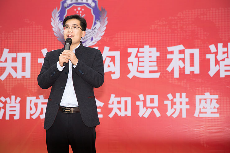 消防演練進(jìn)校園，為新華學(xué)子撐好防護(hù)傘