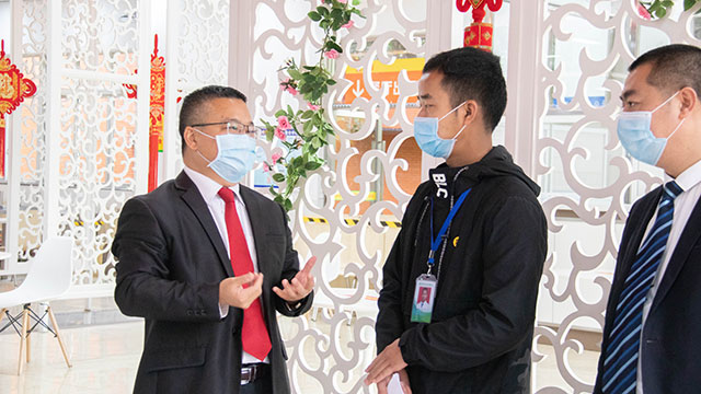 四川新華舉行疫情防控演練