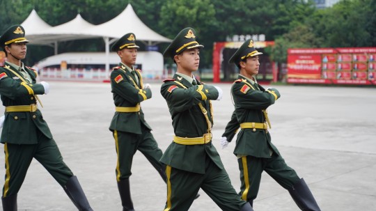 新華國旗護(hù)衛(wèi)隊(duì)|青春與國旗同在！