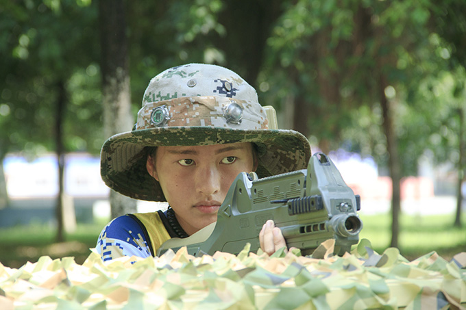 當(dāng)校園真人CS遇到里約奧運(yùn)，帥到根本沒(méi)朋友