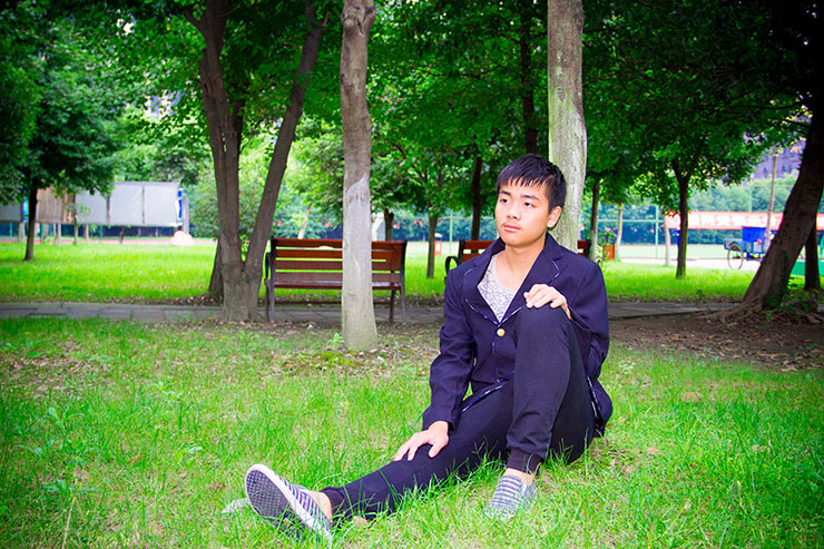 我喜歡研究電腦軟件，學(xué)校不錯(cuò)