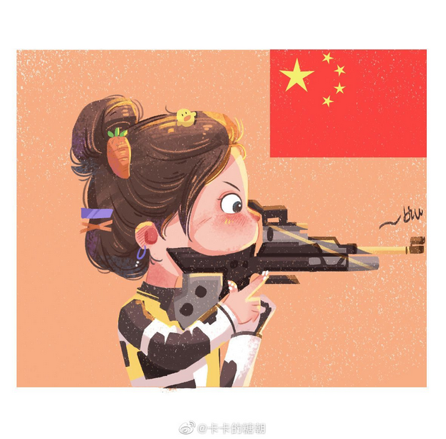 我給奧運(yùn)冠軍畫頭像：商機(jī)來了！