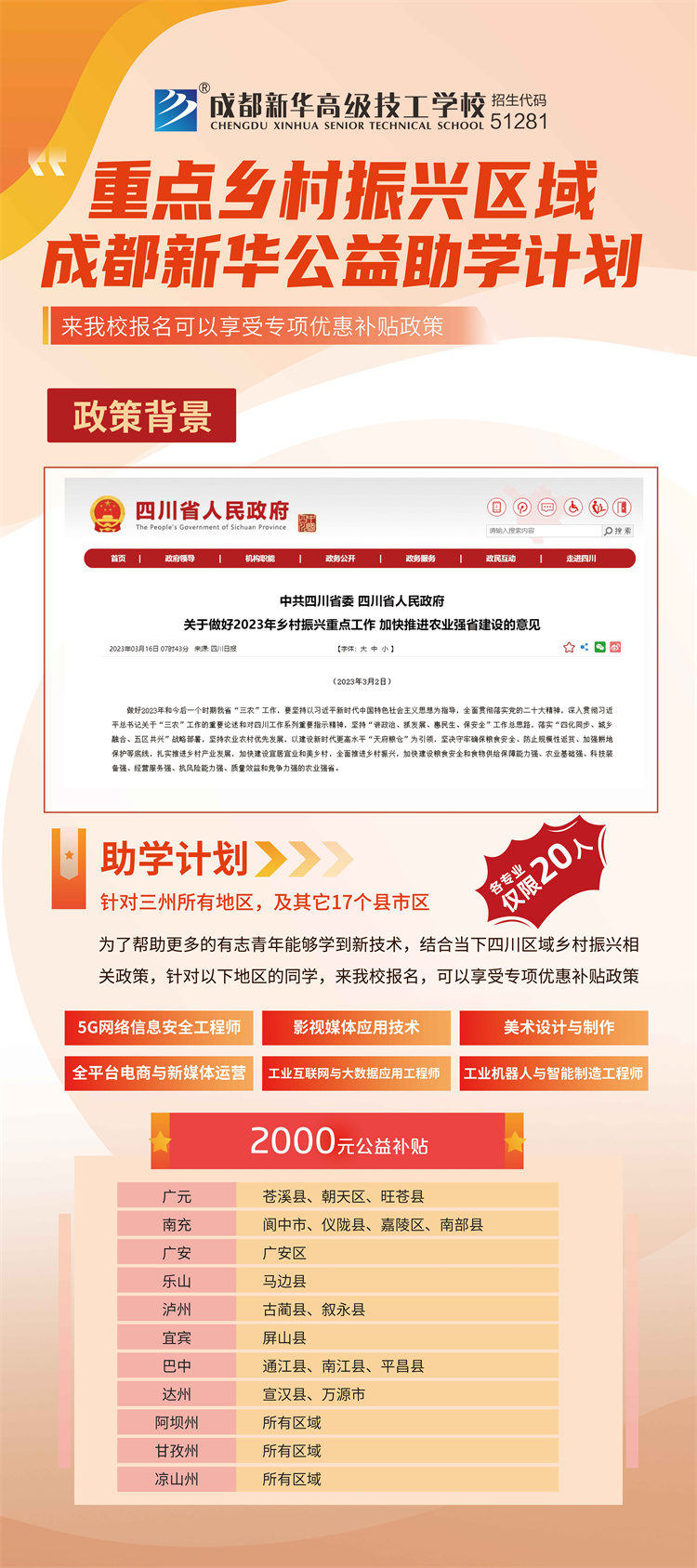 一技之長助力鄉(xiāng)村振興 愛心助學點亮求學夢想