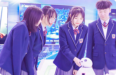 四川新華電腦學(xué)院人工智能展廳