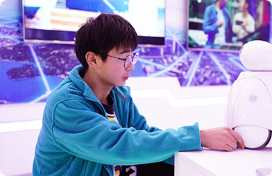 四川新華電腦學(xué)院人工智能展廳