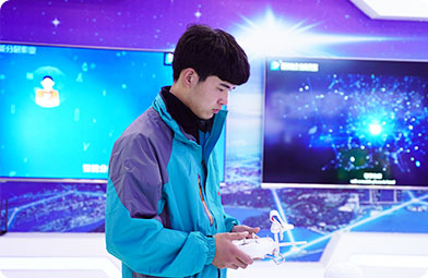 四川新華電腦學(xué)院人工智能展廳