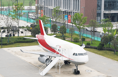 四川新華電腦學(xué)院校園環(huán)境